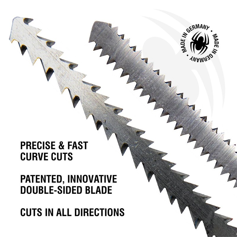 Spyder 12PC Jigsaw Double, Skeleton, Wood, Metal Set