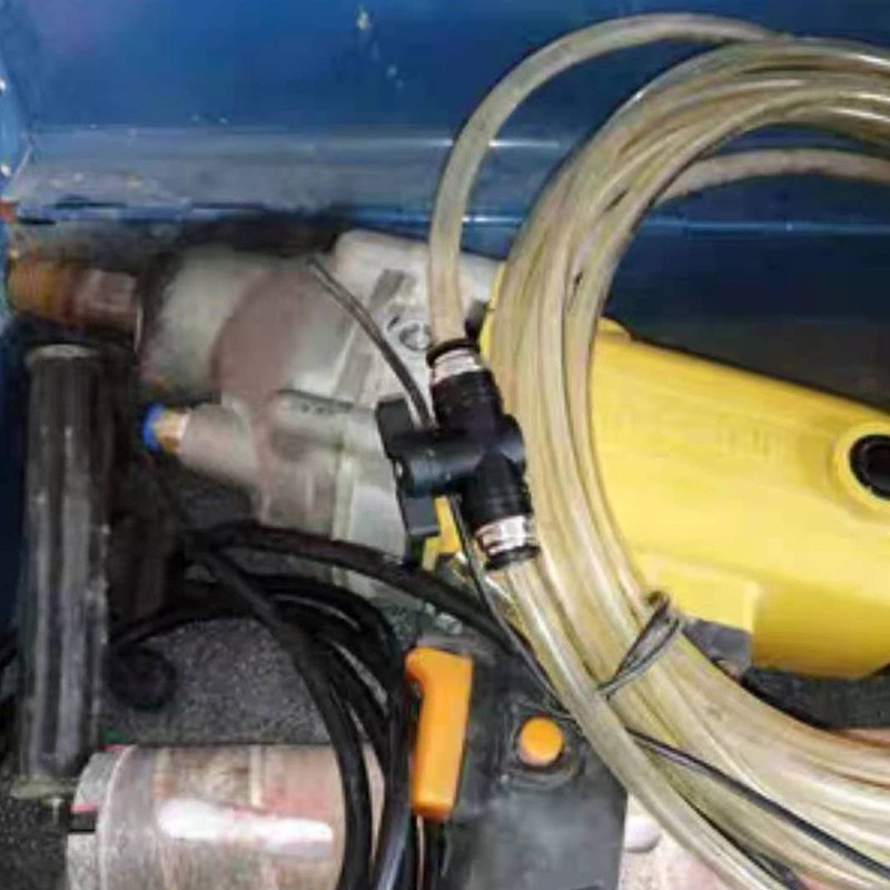 SRJQXH Pneumatic Connector, Straight Pneumatic Connector, Connectable Pipe Diameter 6