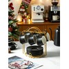 YHOSSEUN Ceramic Espresso Cups Set of 6, 4 Oz Expresso