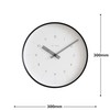 Elcomune Shallow NXT-J055 Wall Clock