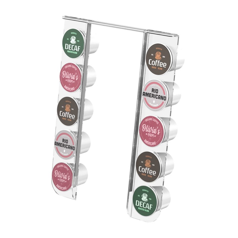 GALVANOX Acrylic K Cup Organizer - Fits the Keurig K-Mini/K