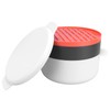 Multifunctional Round Rice Steaming Box Microwave Oven Special Lunch Box