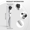 IBQKDSD 1/4 Ratchet, 180° Rotating Mini Ratchet, 72 Tooth Gear