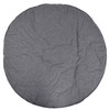 Baby Play Mat Round Cartoon Elephant Pattern Soft Cotton Decoration