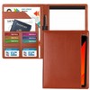 HAUTOCO Portfolio Folder A4 Conference Folder for Men Women, PU