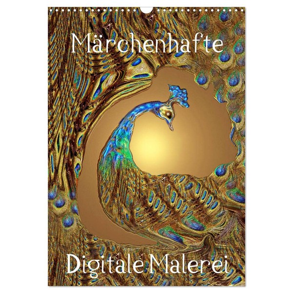 Märchenhafte Digitale Malerei (Wandkalender 2025 DIN A3 hoch), CALVENDO Monatskalender
