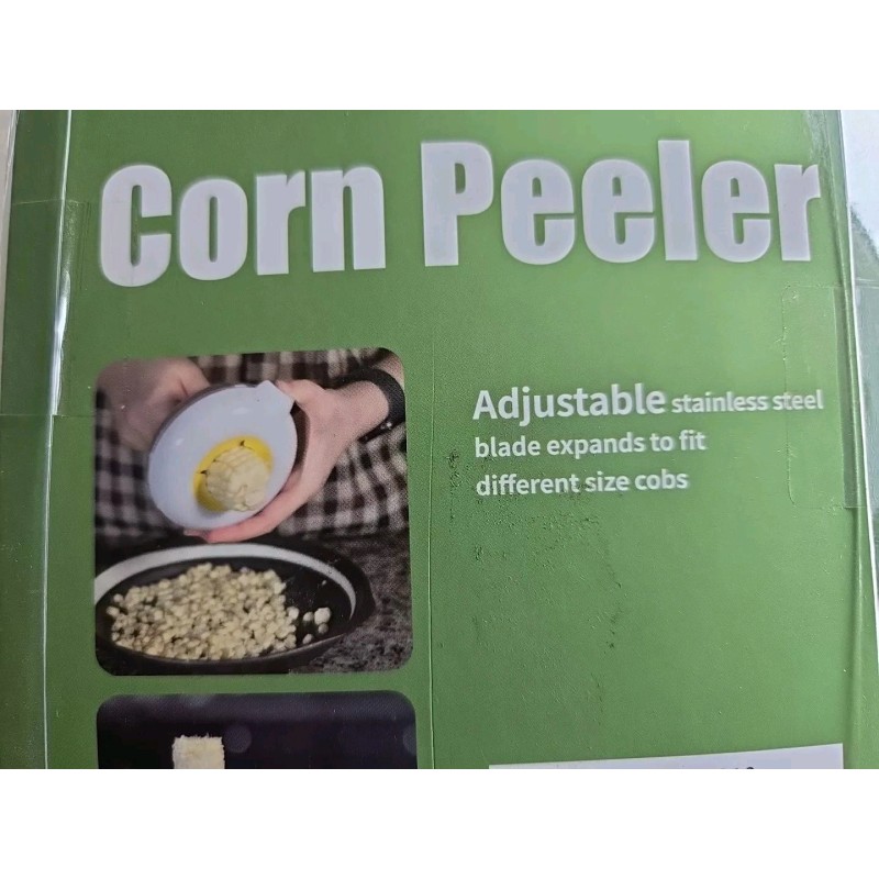 Grand Fusion Corn Peeler No Mess On Cob Kernel Adjustable
