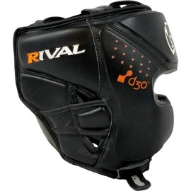 RIVAL Boxing RHG10 Intelli-Shock d30 Headgear - Large - Black