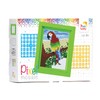 Pixel P31251 Mosaic Gift Packaging Parrot, Pixel Picture with Frame,