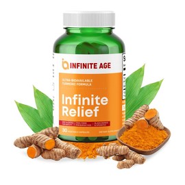Infinite Age - Infinite Relief Turmeric Formula Vegan Friendly 30 Day Supply