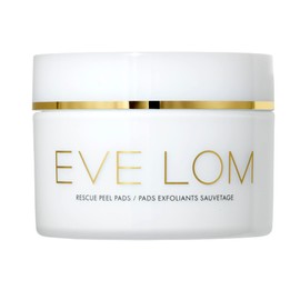 EVE LOM Rescue Peel Pads for Face - Daily Exfoliating Skincare with AHA, PHA & BHA Acids - Resurfacing & Hydrating Skin Care for All Skin Types - 60 Biodegradable Pads