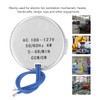 2 Pcs AC Synchronous Motor 50TYC 5 to 6 RPM