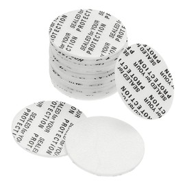 PATIKIL 22mm/0.87" Foam Lid Liner, 100 Pack PS Foam Resistant Tamper Pressure Sensitive Seal for Bottle Cap Liners Seals