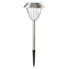 Best Season Solar Lighting, Palma, Silver, 12 x 28 x