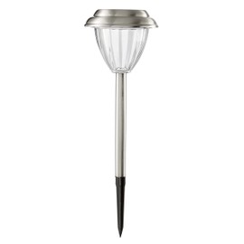 Best Season Solar Lighting, Palma, Silver, 12 x 28 x 12 cm/479/05