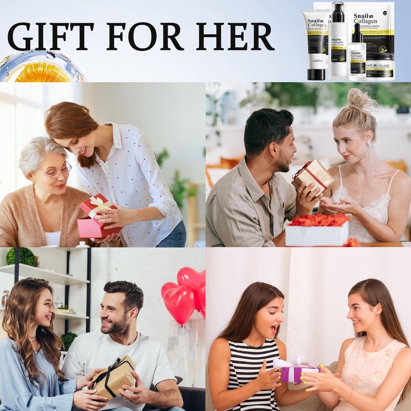 ARCHIDATE Snail Essnece Skin Care Set Gift Set