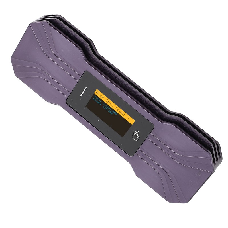 SSD Enclosure M.2 NVMe Visual Smart Mobile External Case 10