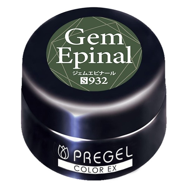 PRE GEL Color EX Gem Epinal 3g PG-CE932 UV/LED Compatible