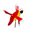 Whirlybird Red Parrot Lawn Decoration Amish-made