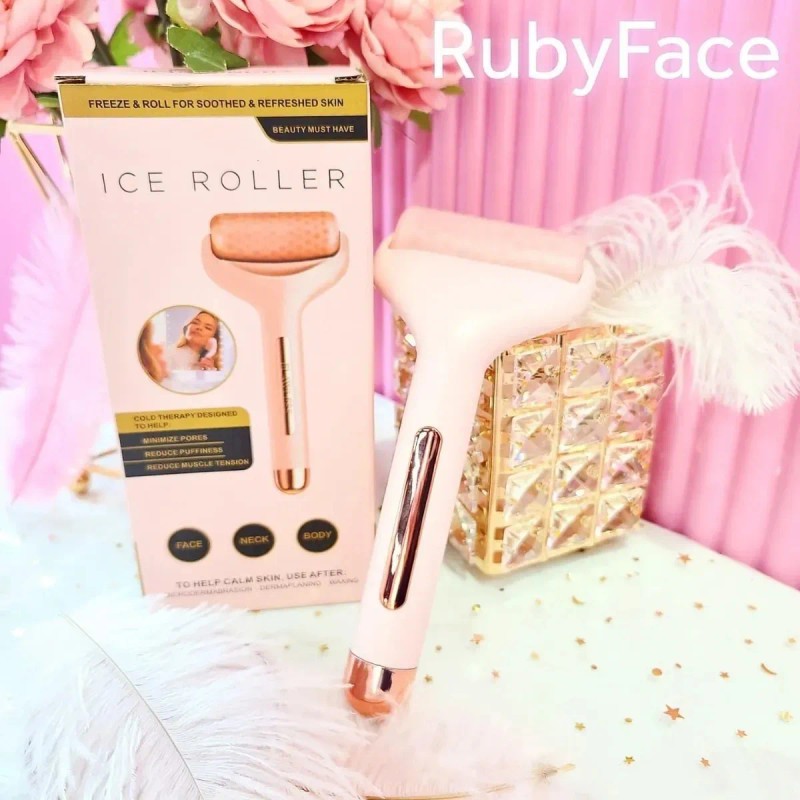 Rodillo Facial Ice Roller Hieloterapia Rubyface Todo Tipo De Piel