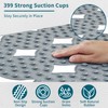 Webos Bathtub Mat Non Slip: Extra Long Rubber Bath Mat