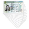 10PCS Green Card Holder,Green Card Sleeves-Waterproof and Reusable for Medicare