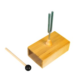 Eruceky Tuning Fork with Wooden Box Tuning Fork for Sound Therapy Meditation Yoga
