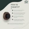 EVI Herrajes | Adhesive Door Stop | Wall Mounting Doorstop