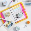 Zenarao Black White Decorative Washi Tape Compact Checkerboard Pattern Paper