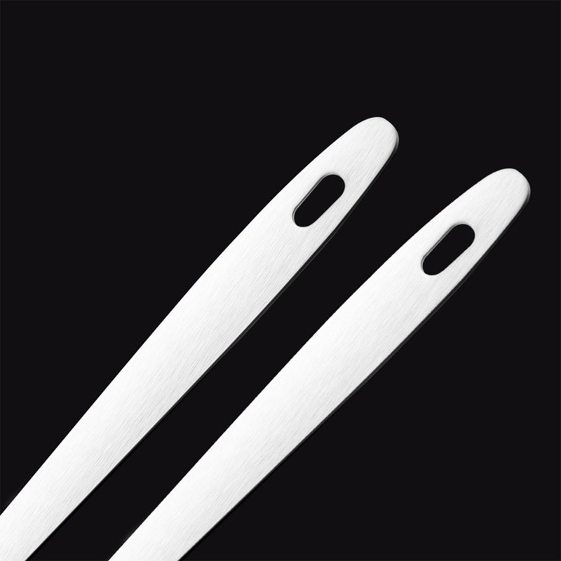 1 Pcs Slotted Soup Spoon Stainless Steel Cooking Kitchen Serving