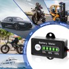 12V 24V 36V 48V Battery Indicator, Waterproof Universal LED Display