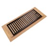 Razo White Oak Wood Floor Register, Drop in Vent Cover