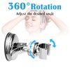 3PCS Adjustable Shower Head Holder Wall Mount, UOIXPUHUO No Drill
