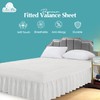 COTTON BLISS Single Valance Sheet - Soft Breathable Material Bed