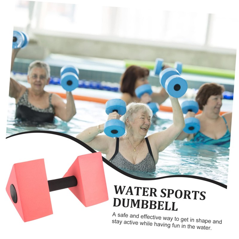GRIRIW Water Dumbbells for Aquatic Exercise Eva Pool Weights for