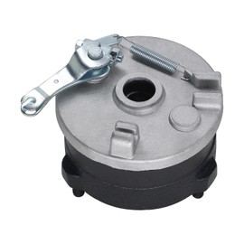 Amavoler Front Drum Brake Wheel Hub with 3 Stud Drum Brake Housing + Shoes Aftermarket Parts Fit for 50cc 70cc 90cc 110cc 125cc Taotao Sunl ATV Quad 4 Wheel Motorcycle. (Left)