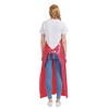 Nanxson Apron TPU Waterproof Neck shoulder Adjustable Thin Hook Transparent