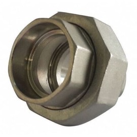1 1/2" 316 Stainless Steel Class #150 Socket Weldable Pipe Union Weld Pipe Fitting