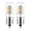 KEIVO LED Microwave Light Bulbs Under Hood, 3W 380LM, E17