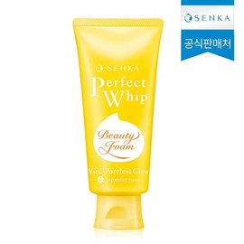 SENKA 센카 퍼펙트 휩 비타민C 포어리스 글로우 100g SENKA Perfect Whip Vitamin C Poreless Glow 100g