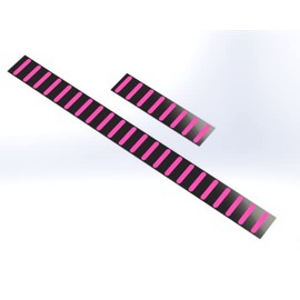 RRP Rapid Racer Products ProGuard Sticker Kit to fit Rear Gaurds, Lime Green