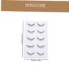 BIUDECO Pairs Natural False Eyelashes Lash Kit Full Length Width