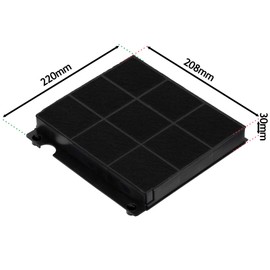 SPARES2GO Type 15 Charcoal Carbon Odour Filter, compatible with Electrolux Cooker Hood Fan Vent