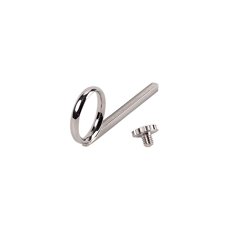 Alnicov 75mm Trumpet Valve Slide Finger Ring and screw for