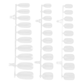 Healeved 300pcs Matte Fake Nails Fake Nail Stickers Manicure Accessories Easy to Apply Unique Nail Art for Women