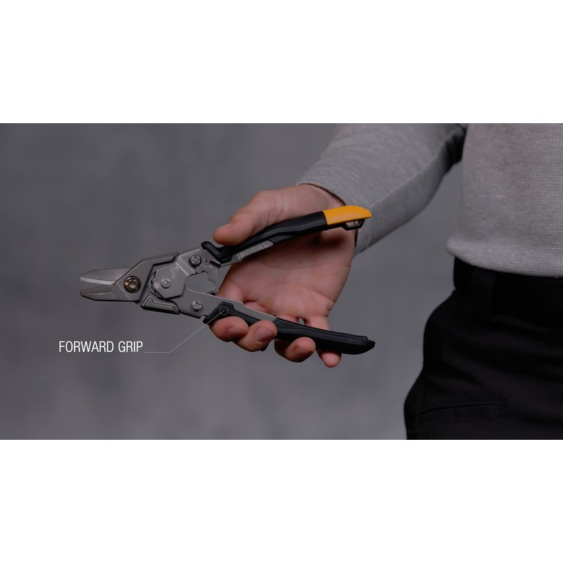 ToughBuilt - Bulldog Cut Aviation Snips - One Handed Lock