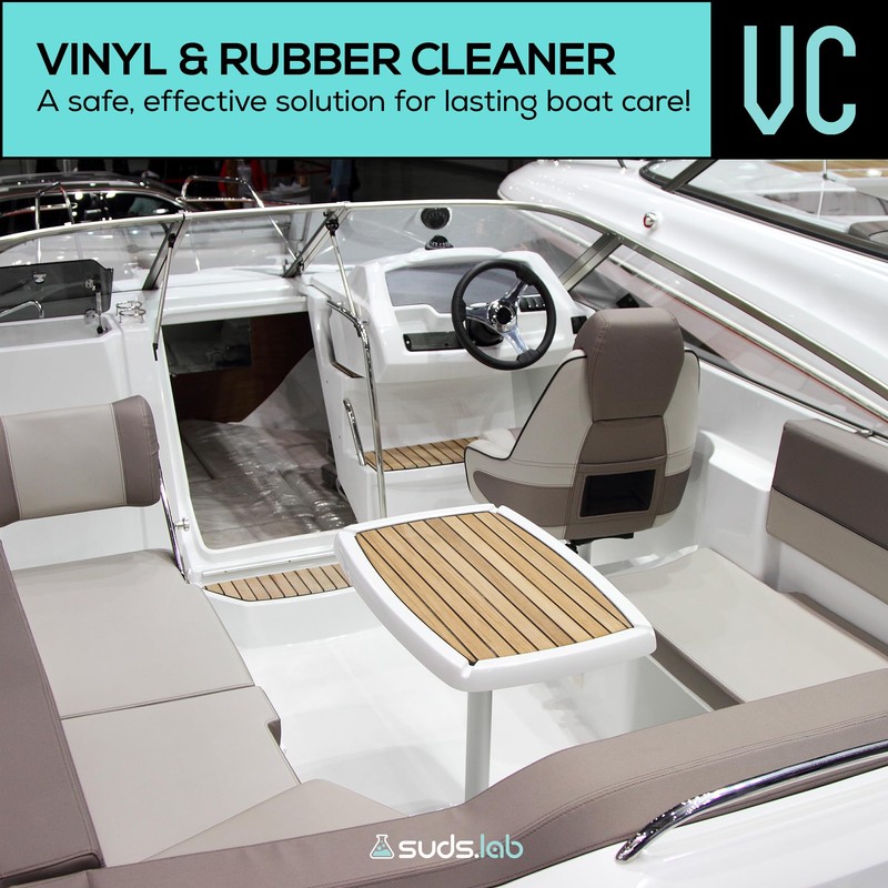 Suds Lab Marine VC Vinyl & Rubber Cleaner for Boats,