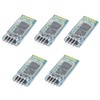 TECNOULAB 5pcs HC-06 HC06 Wireless Bluetooth Module with Slave Base