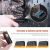 KIWIFOTOS 27 AA Battery Case Holder with Tester, Vertical Battery