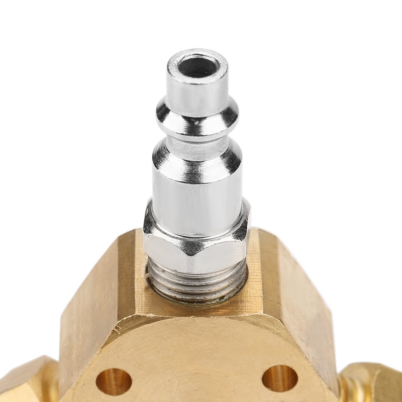 Quick coupling Air Gas Pneumatic T Shape Three Way Tee